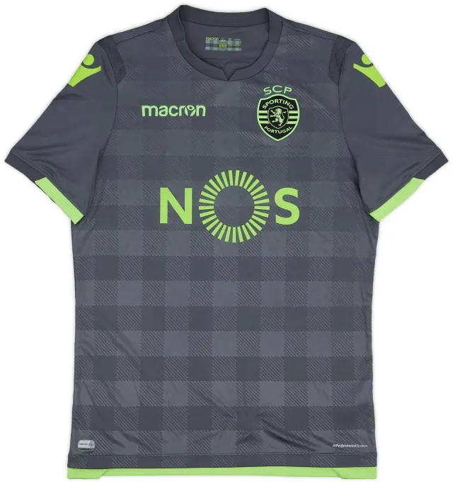 Macron 2018-19 Sporting CP Away Shirt - 9/10 - (M)