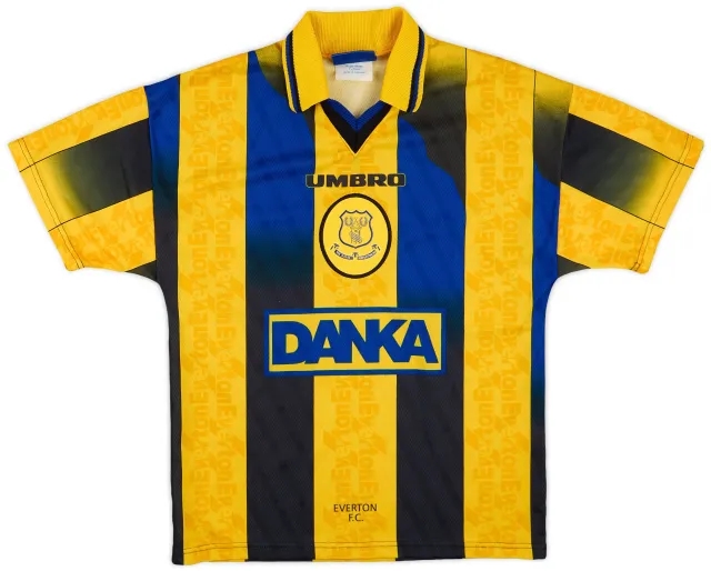 Umbro 1996-98 Everton Away Shirt - 9/10 - (Y)