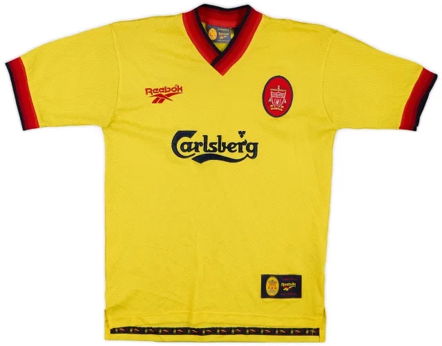 Reebok 1997-99 Liverpool Away Shirt - 8/10 - (Y)