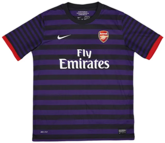 Nike 2012-13 Arsenal Away Shirt - 9/10 - (XL.Boys)
