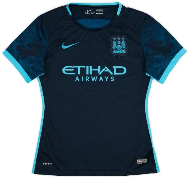 Nike 2015-16 Manchester City Away Shirt - 9/10 - (Women's S)