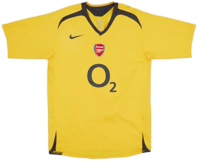 Nike 2005-06 Arsenal Away Shirt - 8/10 - (XL.Boys)
