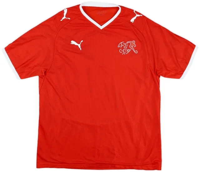 Puma 2008-10 Switzerland Home Shirt - 7/10 - (L)