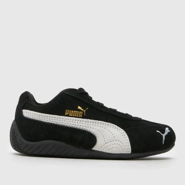 PUMA SpeedCat Sneakers Kids, Black/White