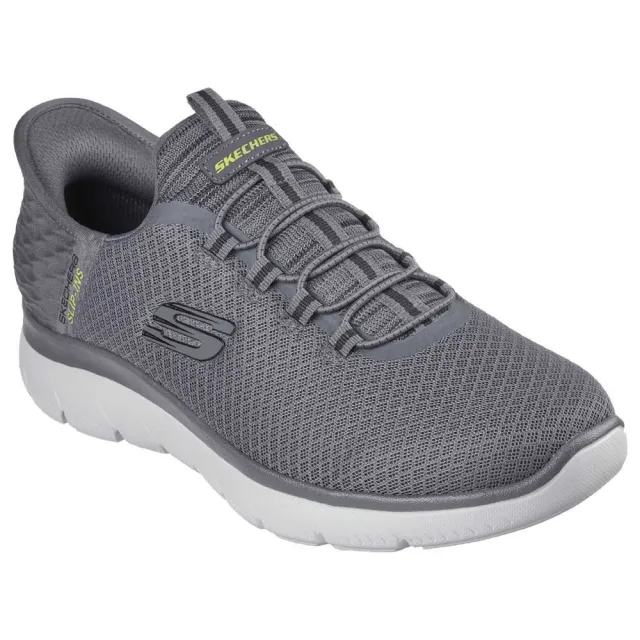 Skechers Men's Slip-ins: Summits - High Range Sneaker in Charcoal