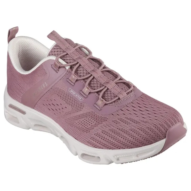 Skechers Women's Glide-Step Gratify - Renown Sneaker in Dark Rose