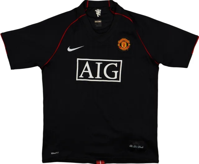 Nike 2007-08 Manchester United Away Shirt - 8/10 - (XL.Boys)