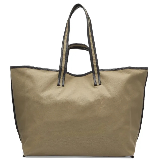 KASSL Editions Women's Canvas Tote Bag Green Sage