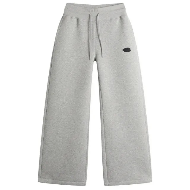 The North Face Women's Wide Leg Sweatpants Metallic Silver Heather