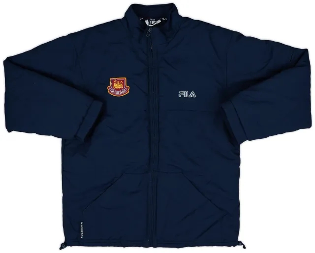2000-02 West Ham Fila Padded Bench Coat - 4/10 - (XL.Boys)