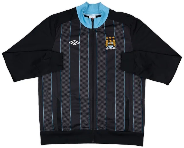 2010-11 Manchester City Umbro Track Jacket - 7/10 - (XXL)