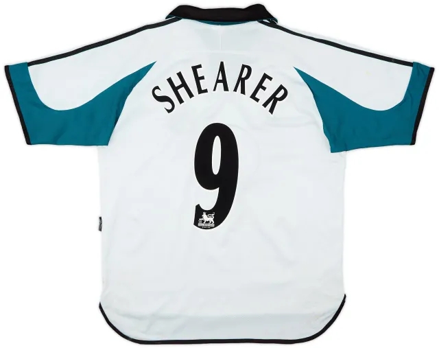 adidas 1999-00 Newcastle Away Shirt Shearer #9 - 5/10 - (L)