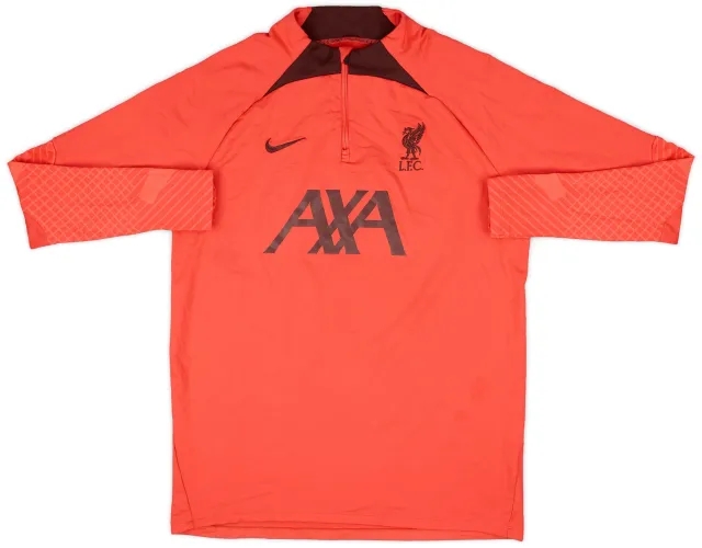 2022-23 Liverpool Nike 1/4 Zip Training Top - 8/10 - (L)