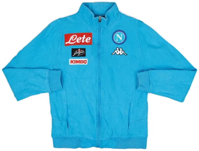 2017-18 Napoli Kappa Track Jacket - 6/10 - (M)