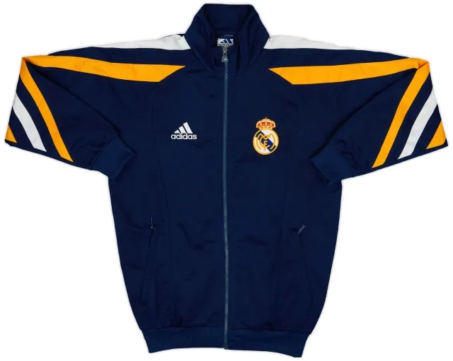 1998-99 Real Madrid adidas Track Jacket - 8/10 - (L.Boys)