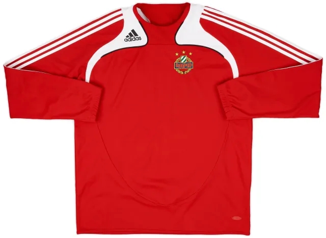 2008-09 Rapid Vienna adidas Sweat Top - 8/10 - (XL)