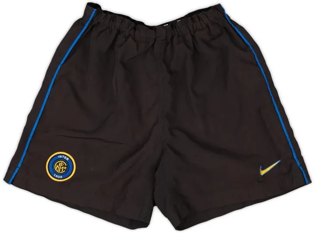 Nike 1999-00 Inter Milan Home Shorts - 7/10 - (L.Boys)