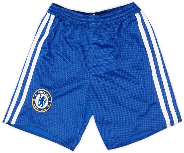 adidas 2008-09 Chelsea Home Shorts - 8/10 - (XS.Boys)