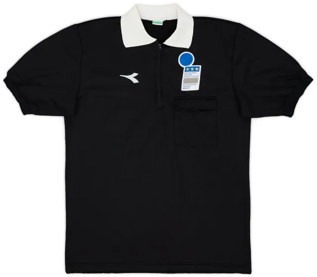 1997-98 Italy FIGC Diadora Referee Shirt - 9/10 - (L)