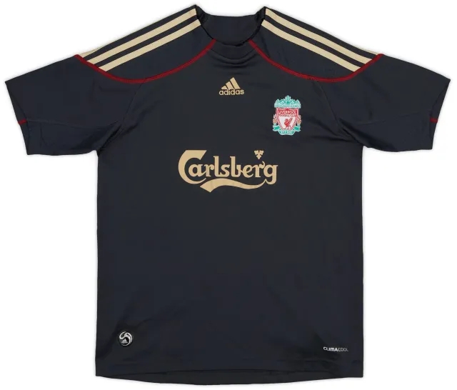 adidas 2009-10 Liverpool Away Shirt - 8/10 - (M.Boys)