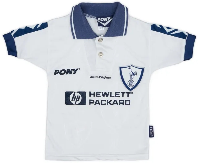 1995-97 Tottenham Home Shirt - 5/10 - (S.Boys)