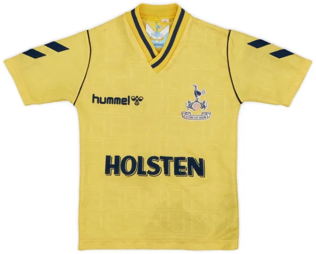 Hummel 1988-91 Tottenham Away Shirt - 4/10 - (S.Boys)