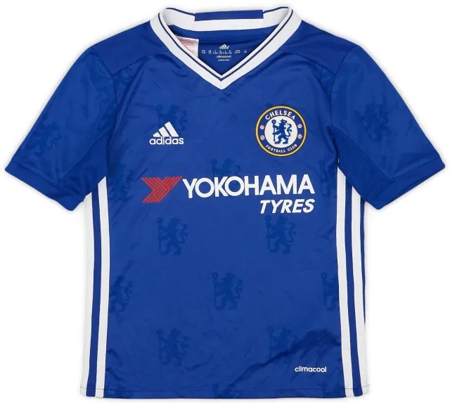 adidas 2016-17 Chelsea Home Shirt - 9/10 - (7-8 Years)