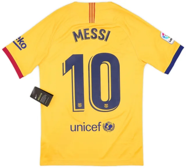 Nike 2019-20 Barcelona Away Shirt Messi #10 (S)