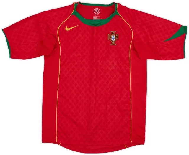 Nike 2004-06 Portugal Home Shirt - 8/10 - (L.Boys)