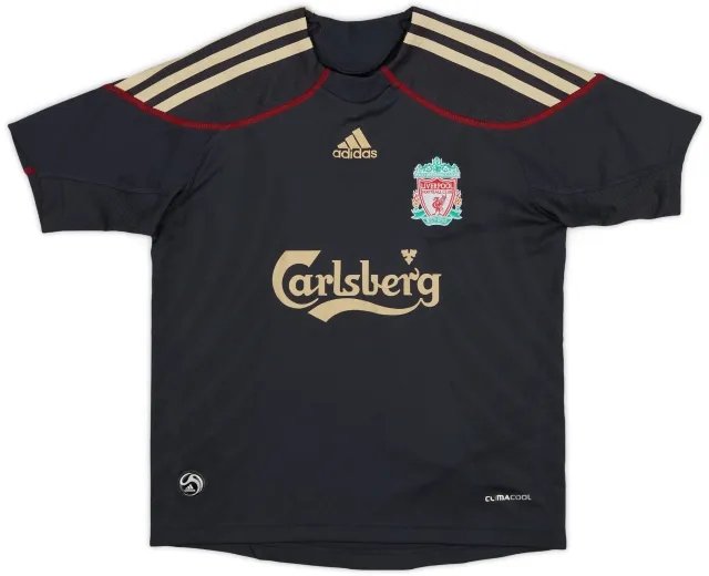 adidas 2009-10 Liverpool Away Shirt - 8/10 - (7-8 Year)