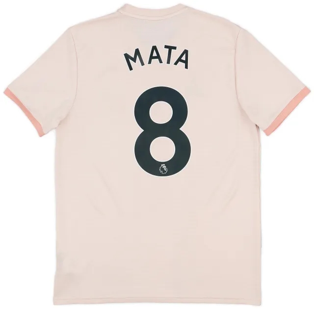 adidas 2018-19 Manchester United Away Shirt Mata #8 - 9/10 - (L)