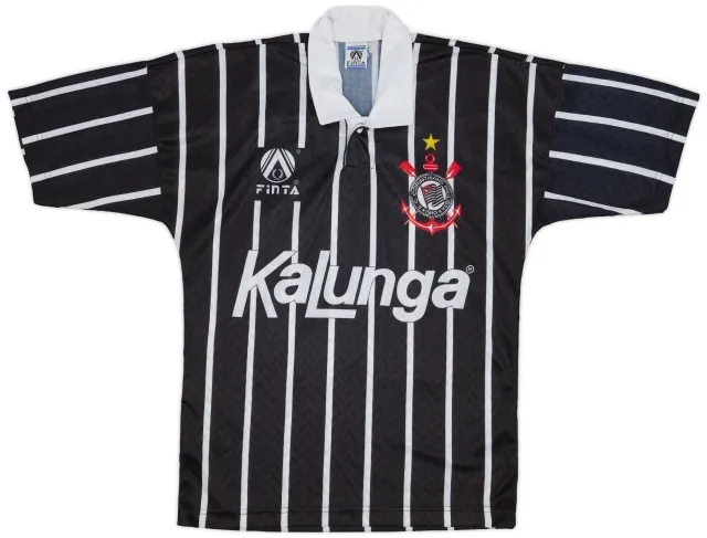 1993 Corinthians Away Shirt #10 - 8/10 - (M)