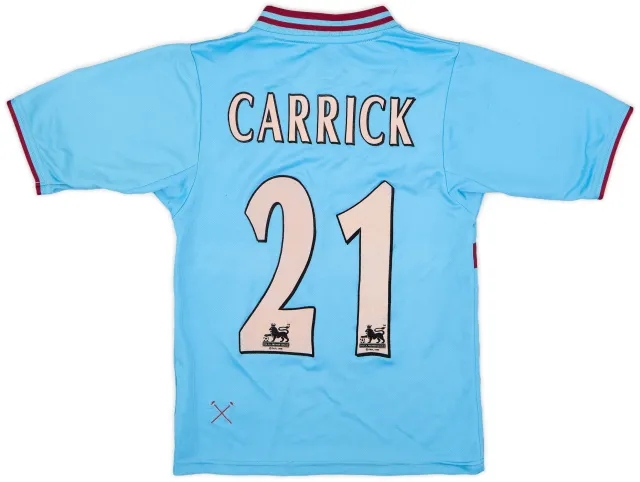 Fila 2001-03 West Ham Away Shirt Carrick #21 - 6/10 - (M.Boys)