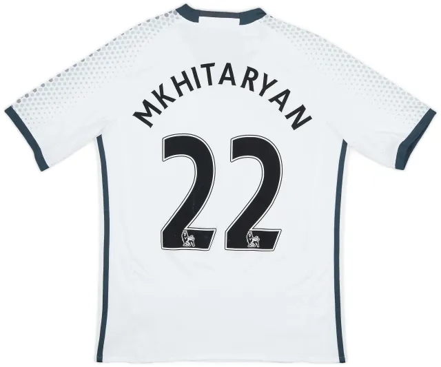 adidas 2016-17 Manchester United Third Shirt Mkhitaryan #22 - 6/10 - (XL.Boys)