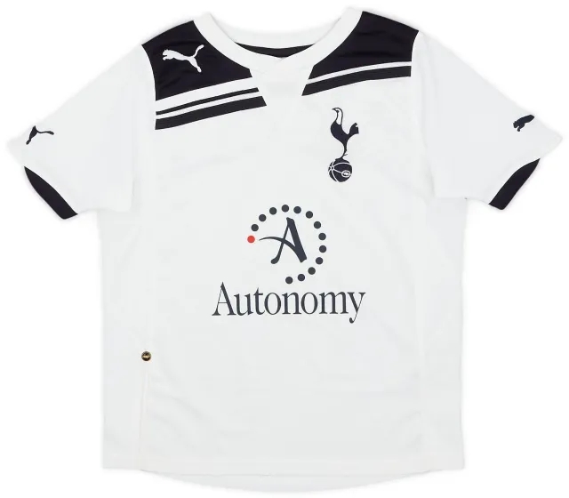 Puma 2010-11 Tottenham Home Shirt - 8/10 - (5-6Years)