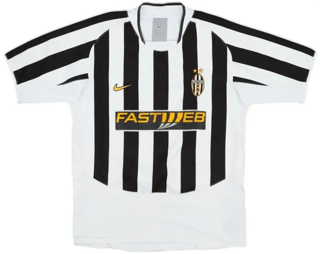 Nike 2003-04 Juventus Home Shirt - 5/10 - (XL.Boys)
