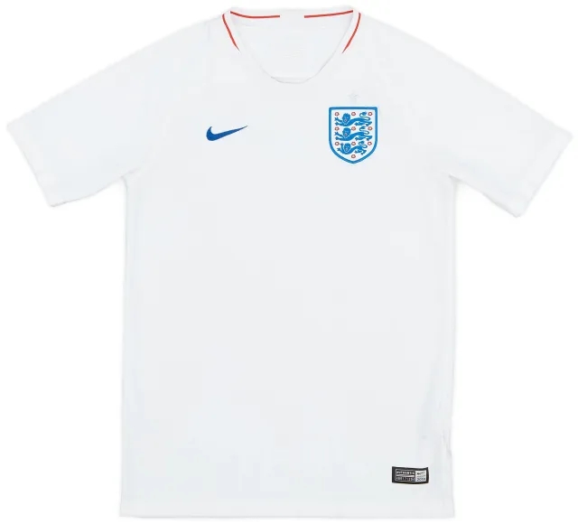 Nike 2018-19 England Home Shirt - 8/10 - (L.Boys)