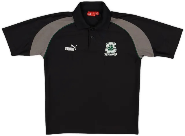 2007-08 Plymouth Argyle Puma Polo Shirt - 8/10 - (L.Boys)