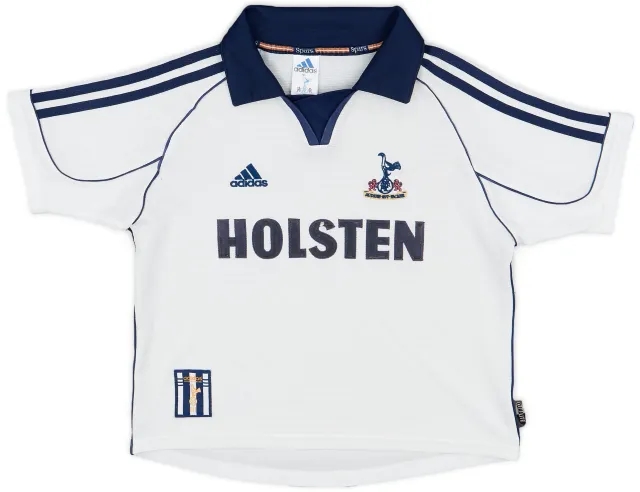 adidas 1999-01 Tottenham Home Shirt - 5/10 - (M.Boys)