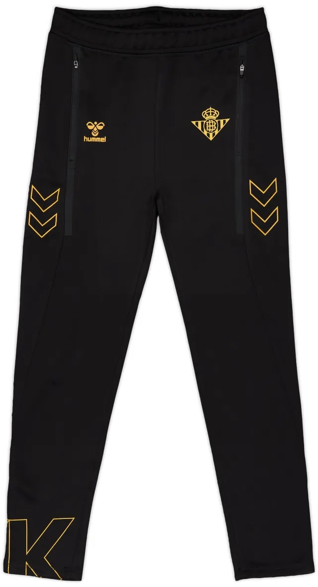 2022-23 Real Betis Hummel Training Pants/Bottoms - As New - (14 Years)