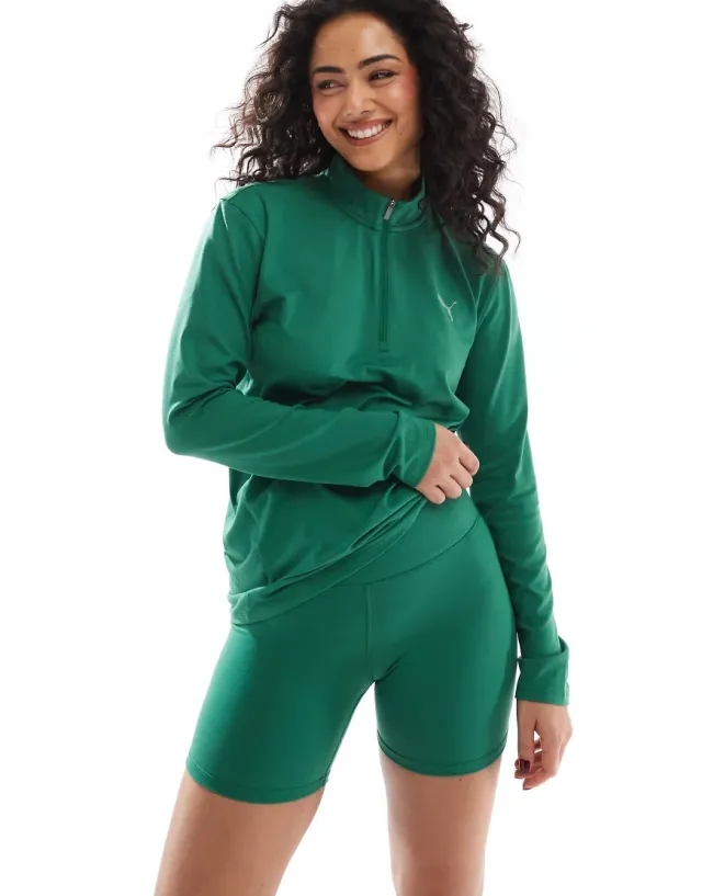 PUMA Train 5 High-Waist Tight Shorts Women, Vine