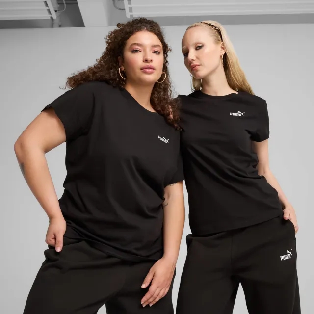 PUMA Ess Small No. 1 Logo T-Shirt Women, Black