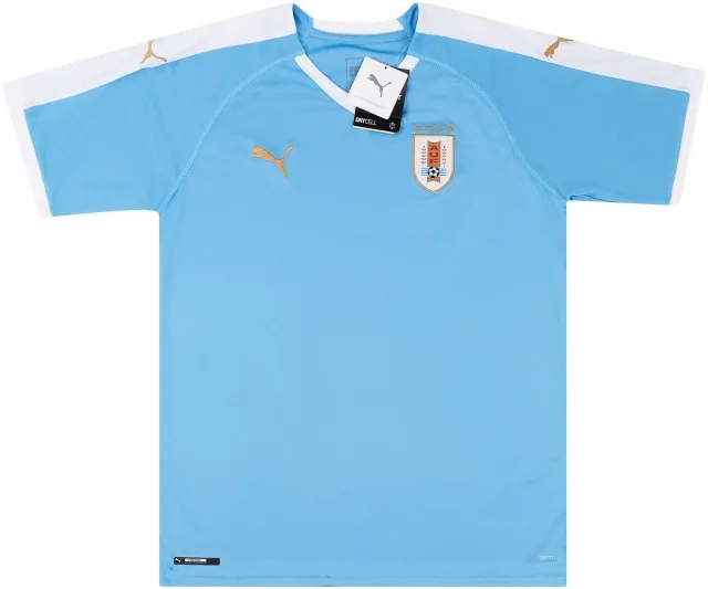 Puma 2019-20 Uruguay Home Shirt (L)