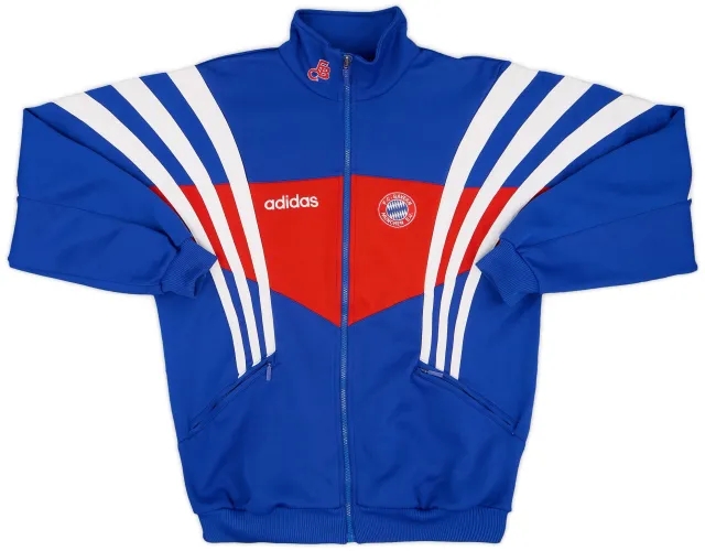 1995-96 Bayern Munich adidas Track Jacket - 8/10 - (XL.Boys)