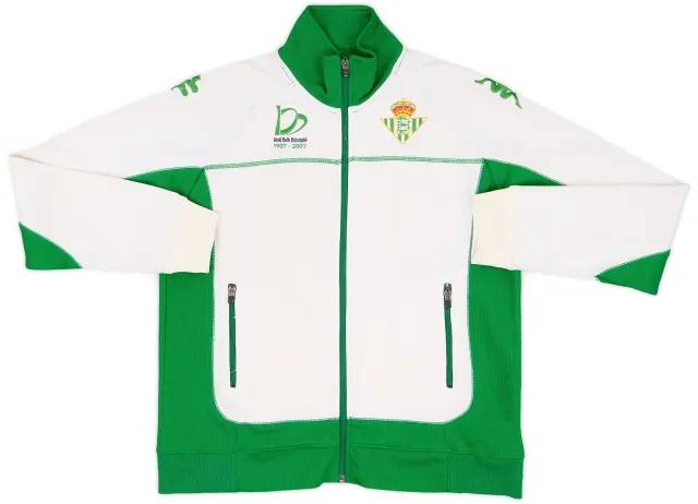 2007-08 Real Betis Kappa Track Jacket - 7/10 - (YXXL)