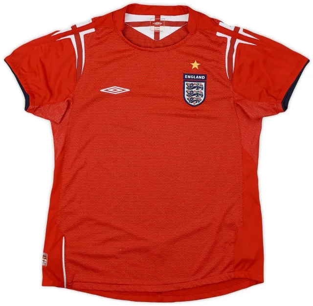 Umbro 2004-06 England Away Shirt - 9/10 - (Women's S)