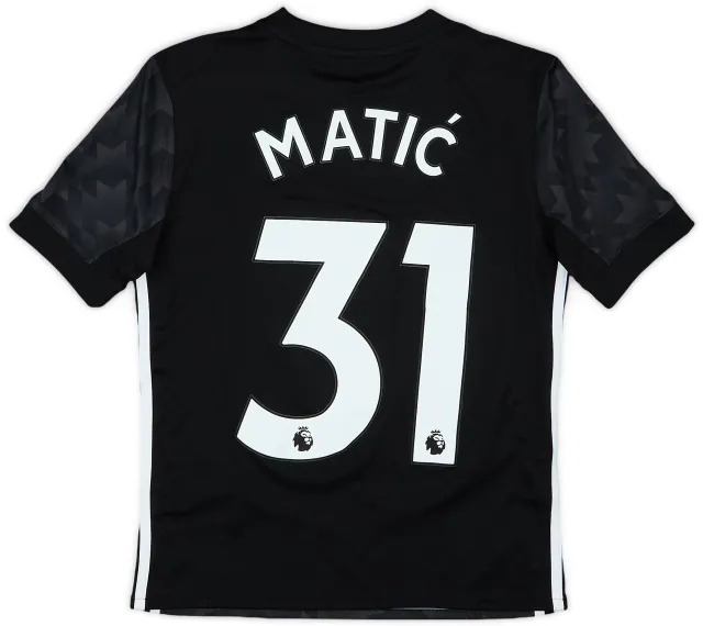 adidas 2017-18 Manchester United Away Shirt Matic #31 - 9/10 - (M.Boys)