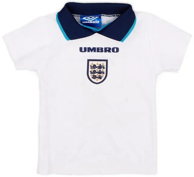 Umbro 1995-97 England Home Shirt - 5/10 - (18-24 Months)
