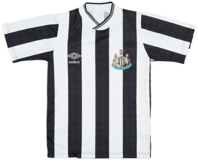 Umbro 1988-90 Newcastle Home Shirt - 8/10 - (6-7 Years)