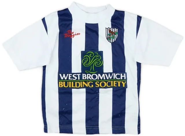 2002-03 West Brom Home Shirt - 6/10 - (3-4 Years)